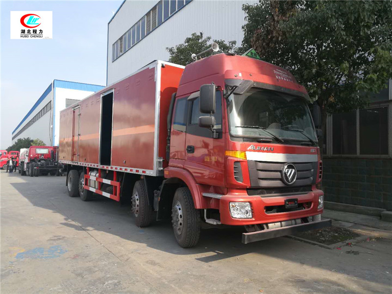 歐曼前四后六9.45米雜項(xiàng)危險(xiǎn)物品廂式運(yùn)輸車【九類】