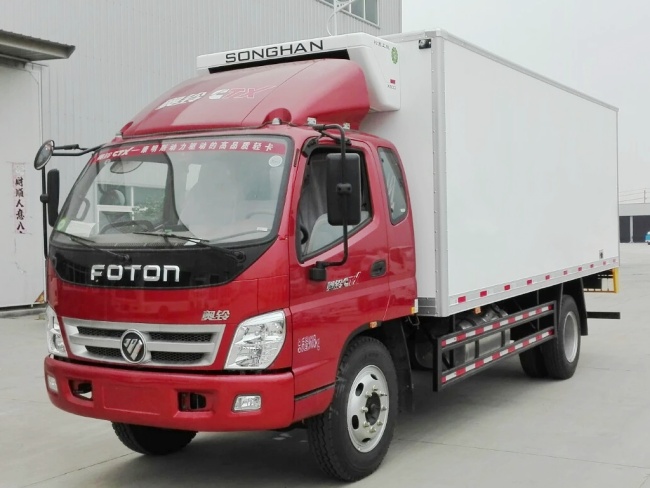 (廂長5.1米)福田奧鈴冷藏車