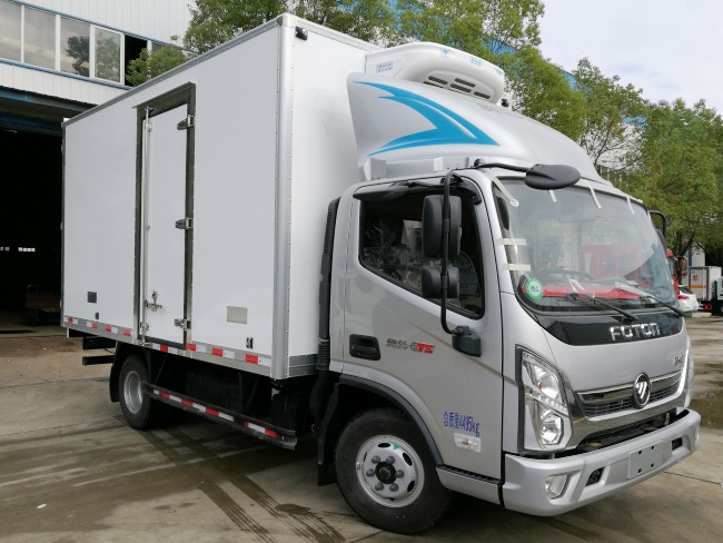 (廂長4.1米)福田奧鈴CTS冷藏車