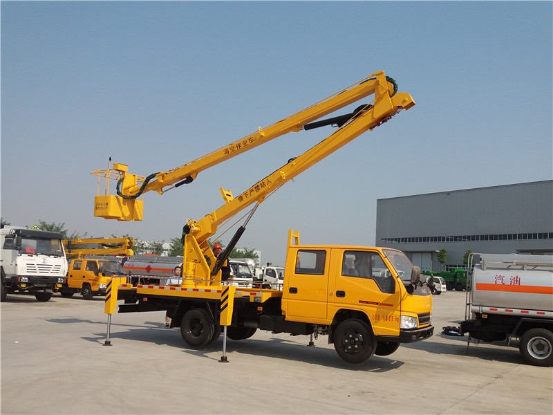 (12-16米)江鈴雙排·折疊臂高空車