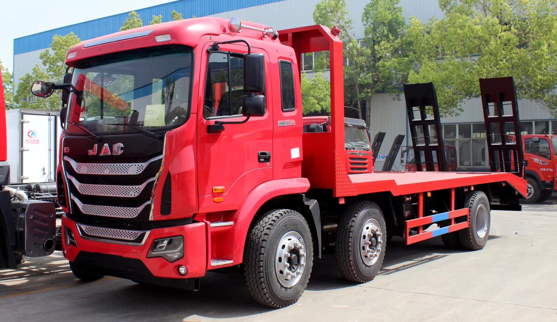 6X2小三軸【15-25噸】平板運輸車