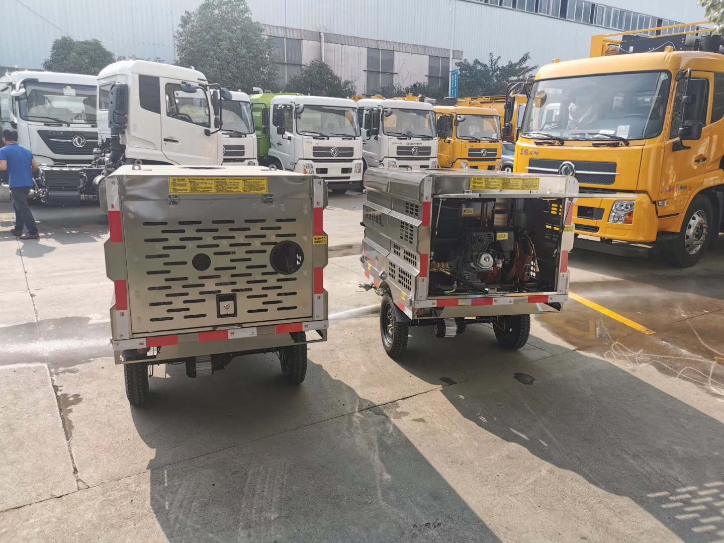 (600升)電動三輪清洗車