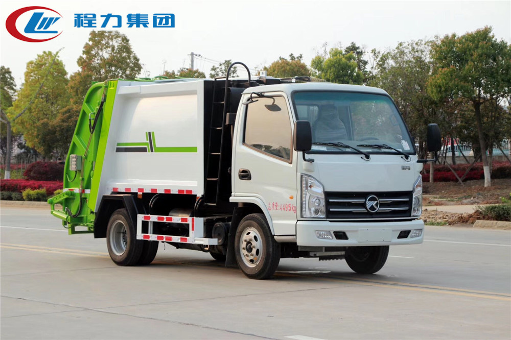 國六【4立方 藍牌】凱馬 壓縮垃圾車