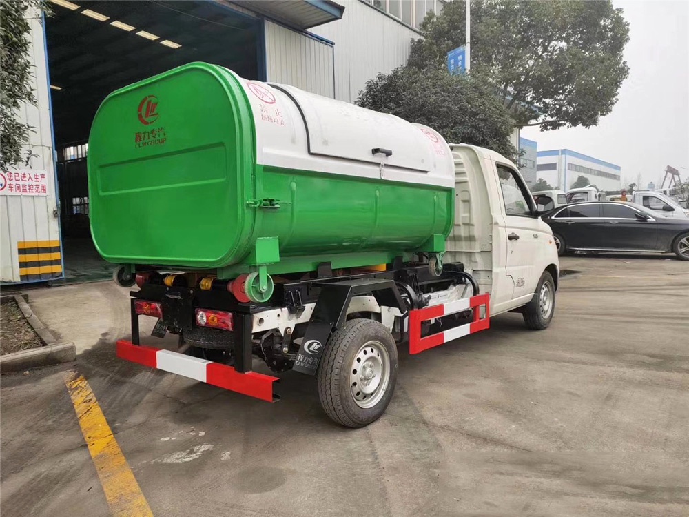 國六【3方 藍牌】福田祥菱 勾臂垃圾車