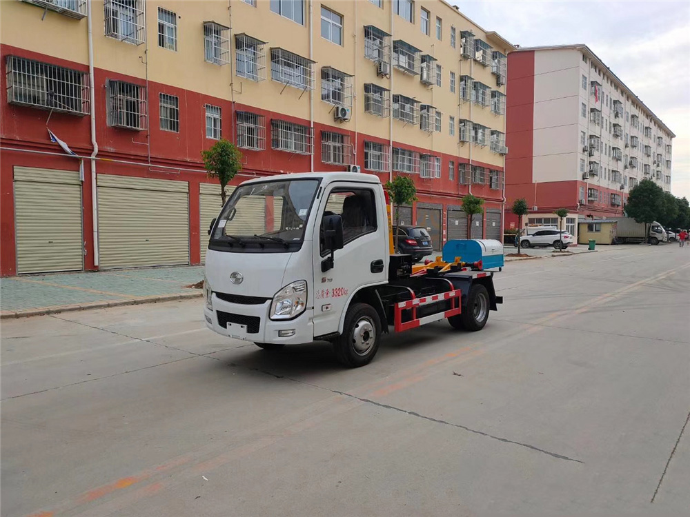 國六【3方 藍牌】躍進 勾臂垃圾車