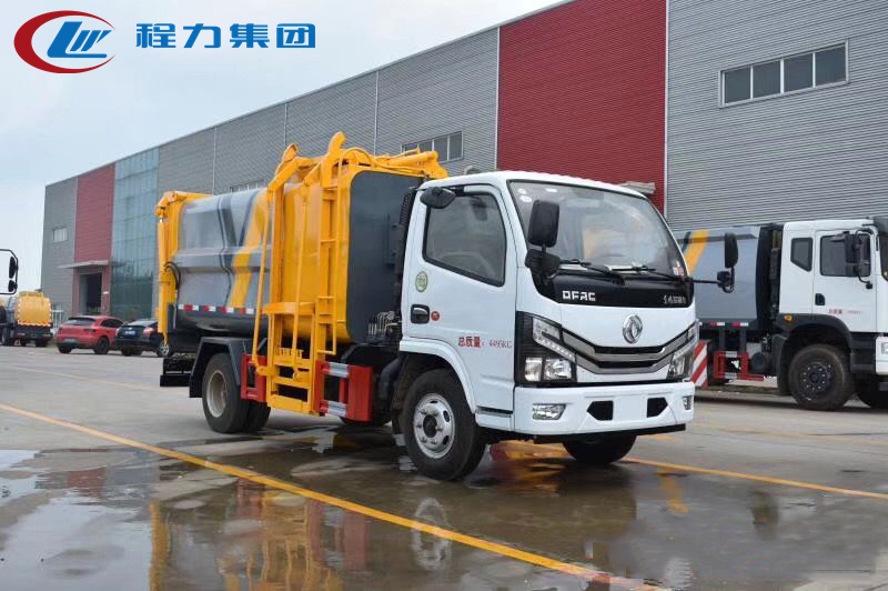 國(guó)六【7方 藍(lán)牌】東風(fēng)D6 側(cè)裝壓縮垃圾車