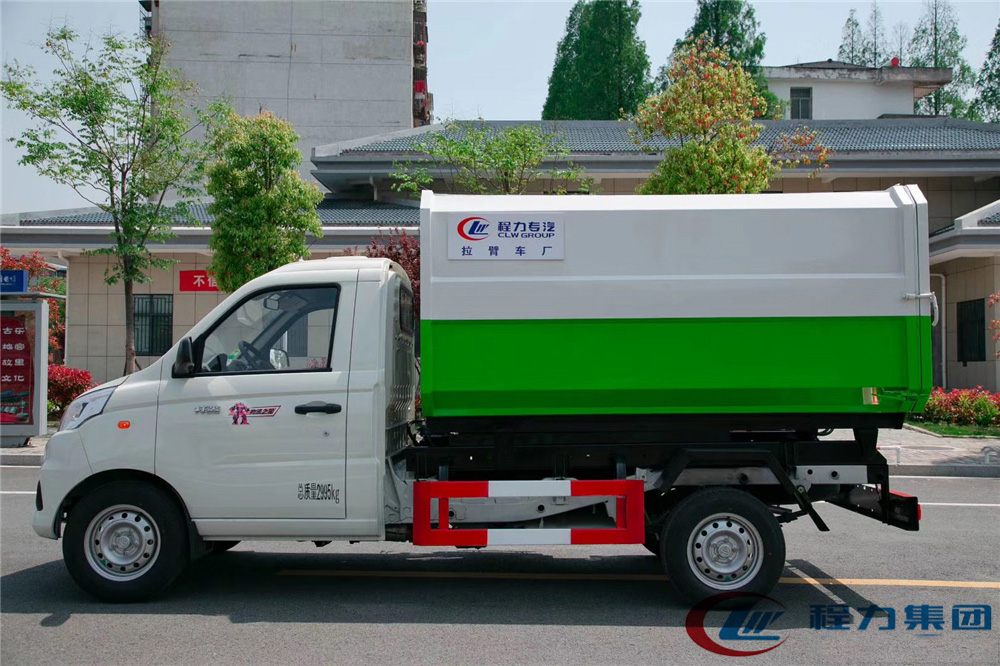 國六【3方 藍牌】福田祥菱 掛桶垃圾車