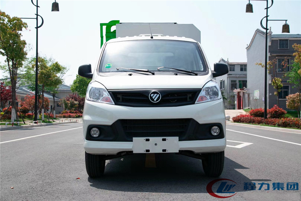 國六【3方 藍牌】福田祥菱 掛桶垃圾車