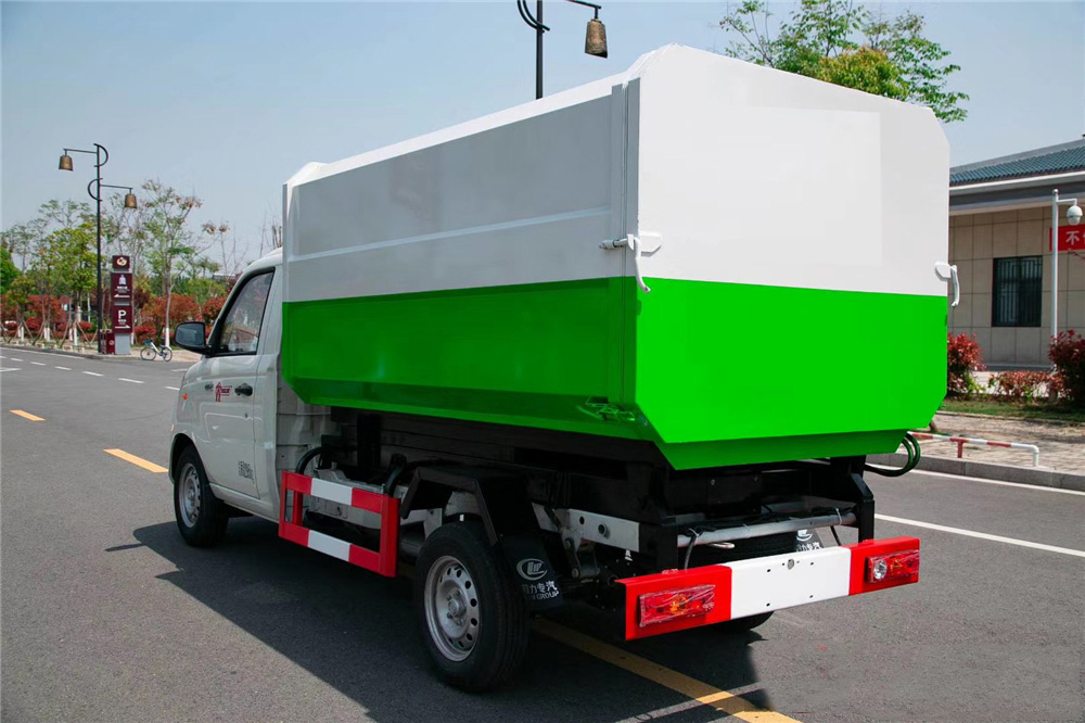 國六【3方 藍牌】福田祥菱 掛桶垃圾車