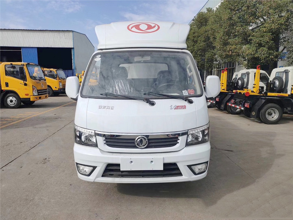 國六【3-4方 藍牌】東風途逸 掛桶垃圾車