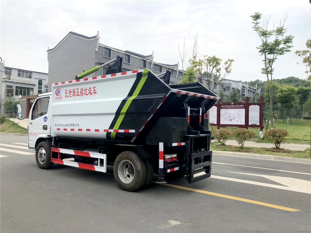 國六【7方】東風D6 無泄漏垃圾車