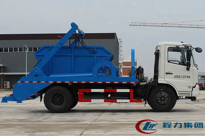 國六【12立方】東風(fēng)天錦 擺臂垃圾車