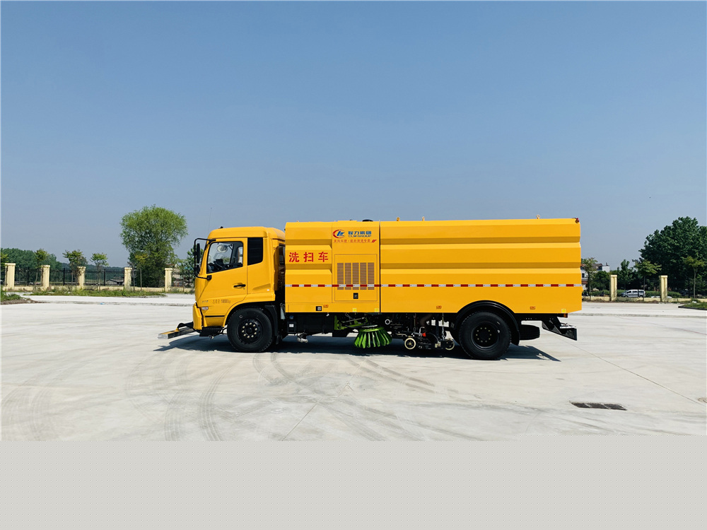 國六智能型【9方水 7方塵】東風天錦 洗掃車