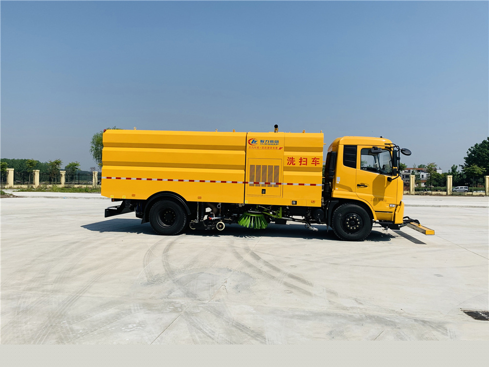 國六智能型【9方水 7方塵】東風天錦 洗掃車