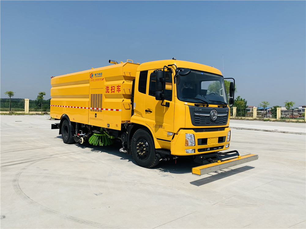 國六智能型【9方水 7方塵】東風天錦 洗掃車