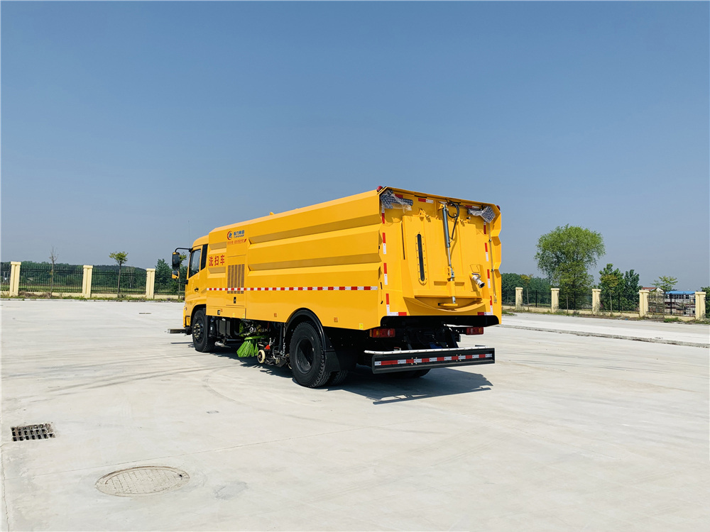 國六智能型【9方水 7方塵】東風天錦 洗掃車