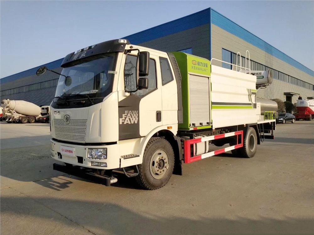 國六【12方】解放J6L 抑塵車#50-100米