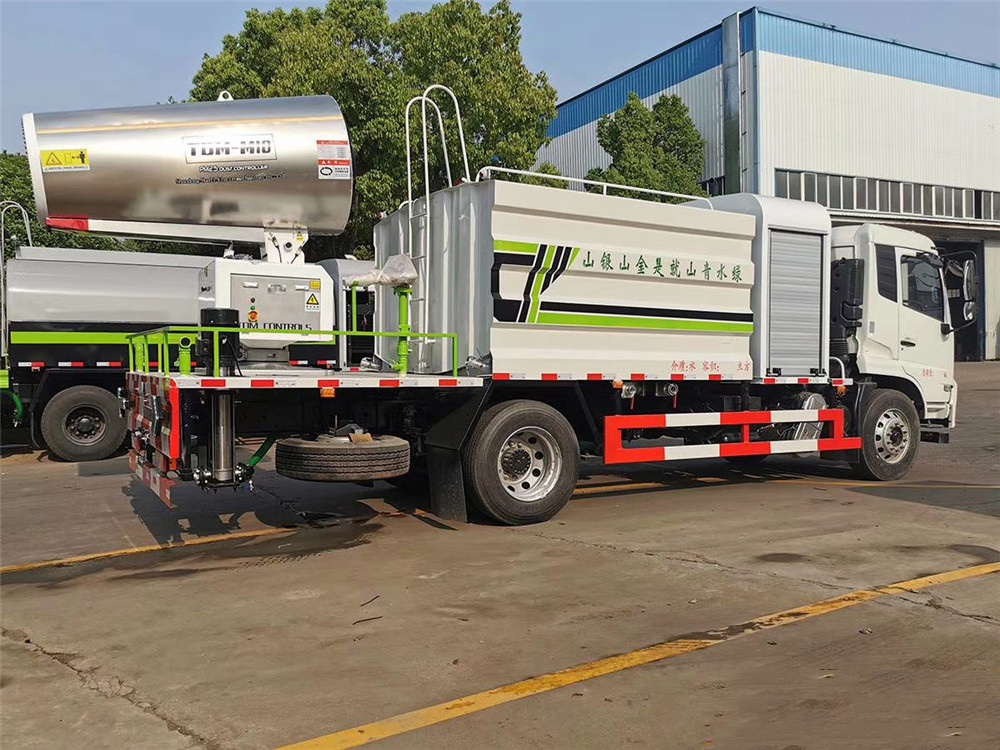 國六【12方】東風(fēng)天錦 抑塵車#50-100米