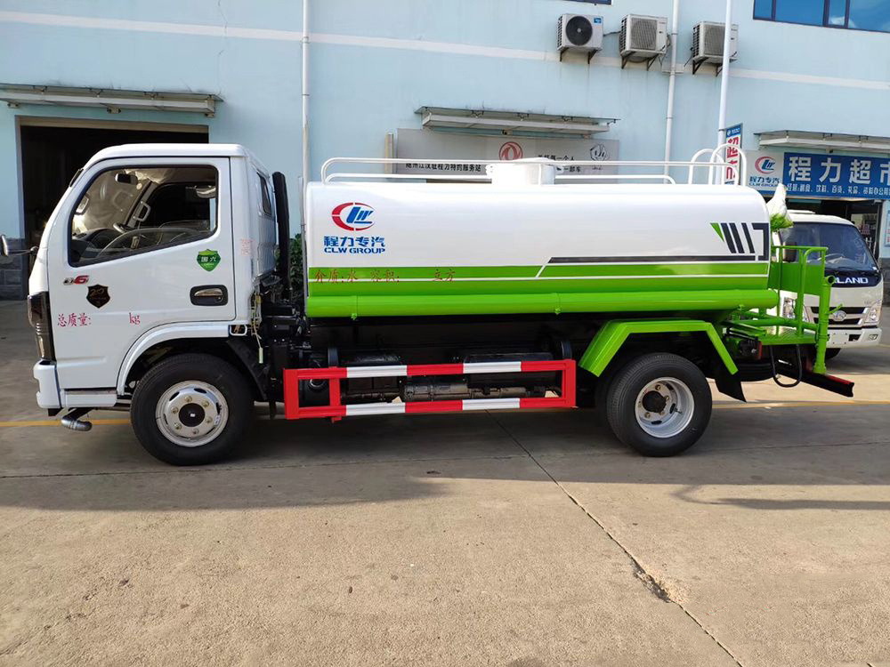 國六【5立方】東風D6 灑水車