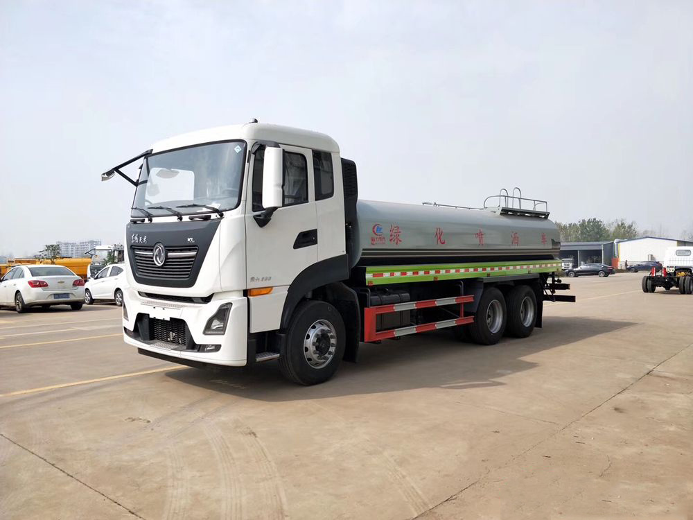 國六【18立方】東風天龍后雙橋 灑水車