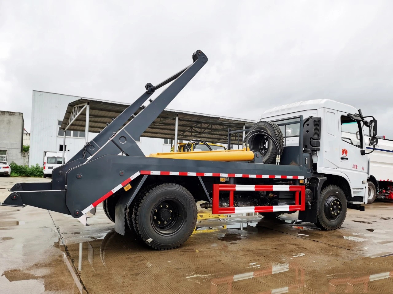 國六【10立方】東風D3專用底盤 擺臂垃圾車