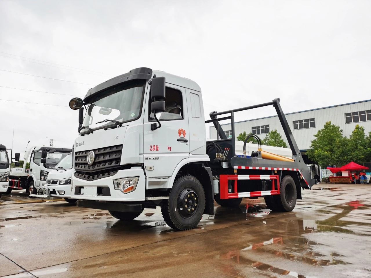 國六【10立方】東風D3專用底盤 擺臂垃圾車